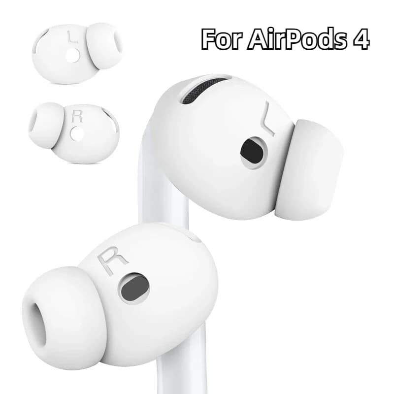 For AirPods 4 Non-slip silicone earphones Noise reduction Noise reduction In-ear earplugs used as replacement AirPods Pro2