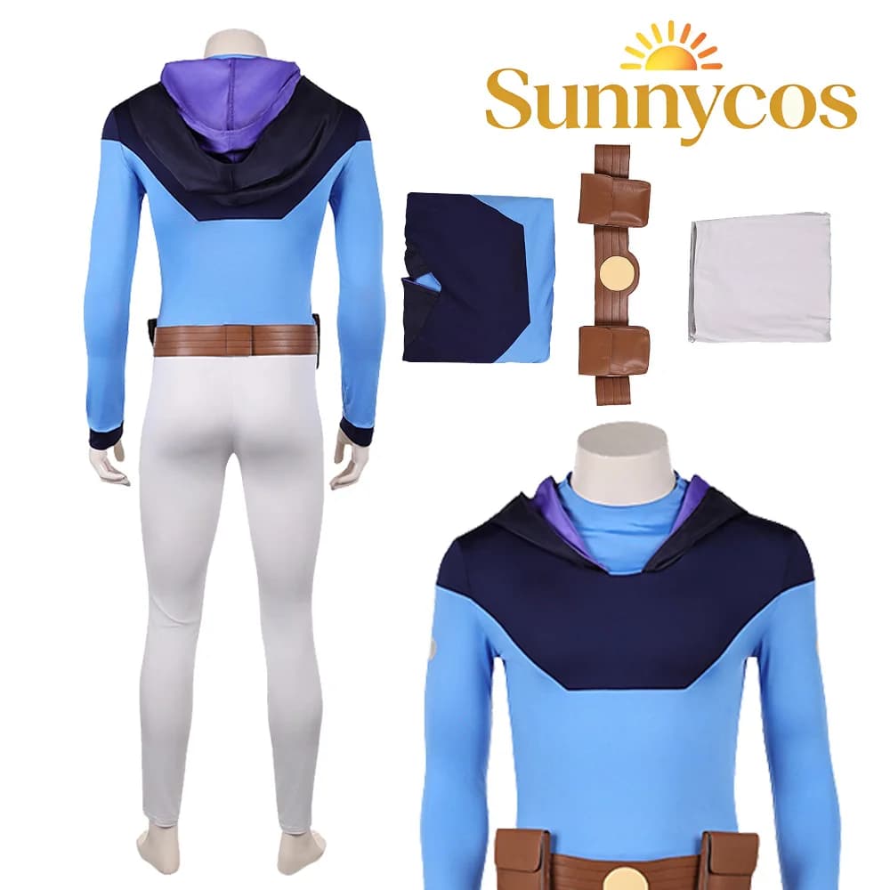 Cosplay Thragg Costume for Men, Invincible Anime Clothing, Top, Pants, Belts, Adult Disfraz, Halloween Dress, Carnival Clothing