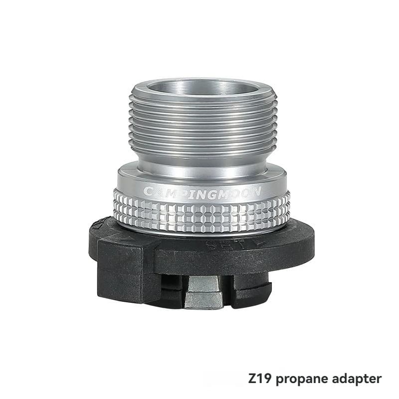 CAMPINGMOON Z19 Adapter for propane cylinder for camping accessories, from propane to US connector