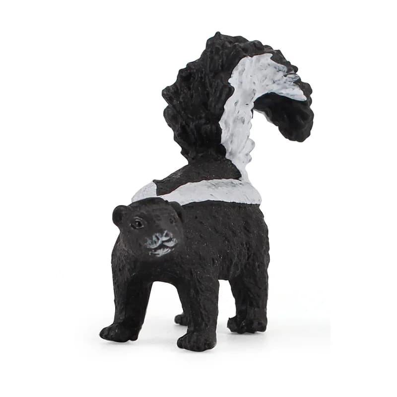 Simulazione Carino Foresta Cognitiva Animali Selvatici Action Figures Skunk Modello Microscopico Esposizione Fauna Selvatica Skunk Ornamento Giocattolo Per Bambini