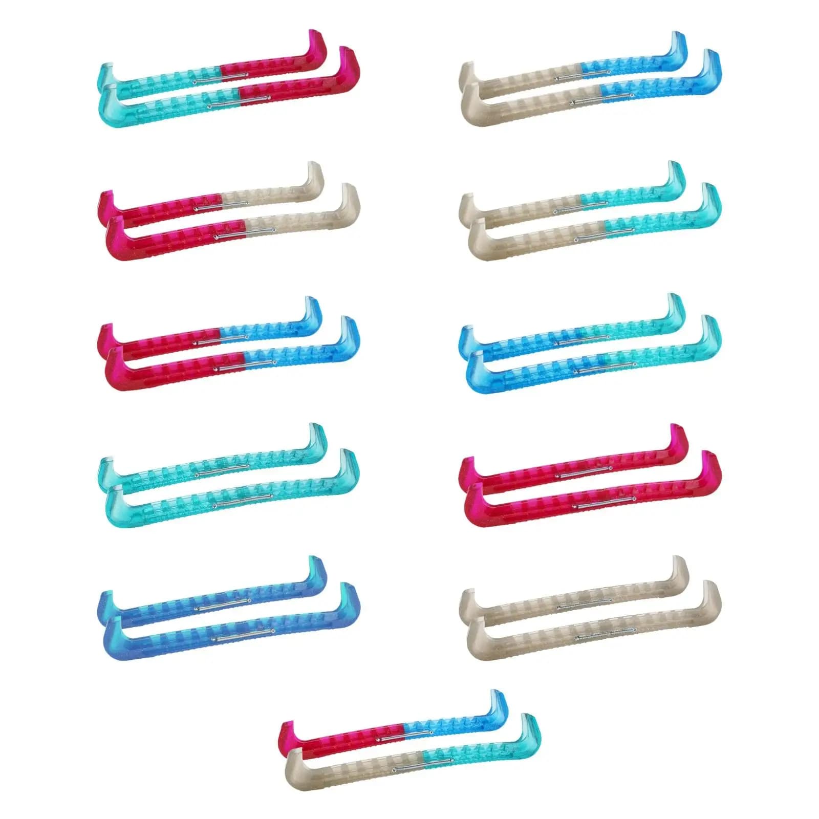 2 Pezzi Protezioni per Pattini da Ghiaccio, Coprilama per Pattini da Hockey, Accessori, Coprilama per Pattinaggio da Donna, Sport Invernali, Hockey
