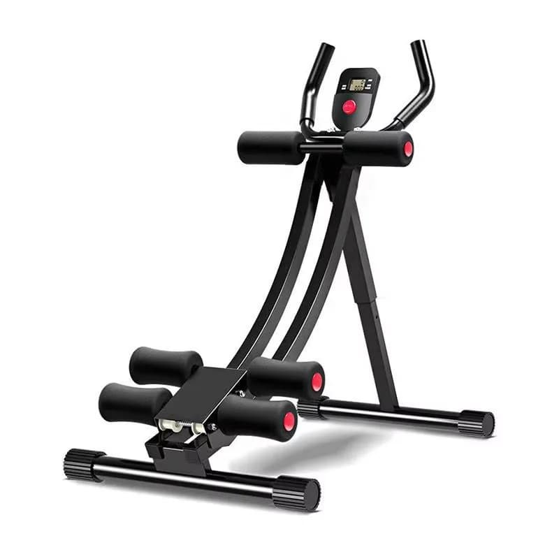 Ruote per Ab Roller in Metallo Resistente, Attrezzatura per Esercizi Indoor, Macchina per Addominali, Addome, Vita e Glutei