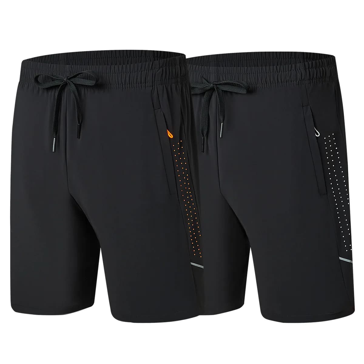 Men's Trousers Fishing Shorts Stretch Black Outdoor Sports Pants Cycling Sports Casual Fishing Clothing Coached
