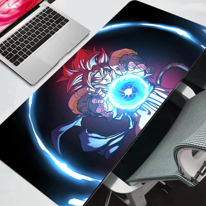 Tappetino per mouse Cool Dragon Ball DBZ, accessori da gioco, tappetino per tastiera e computer, tappetino da scrivania, mousepad resistente, idea regalo