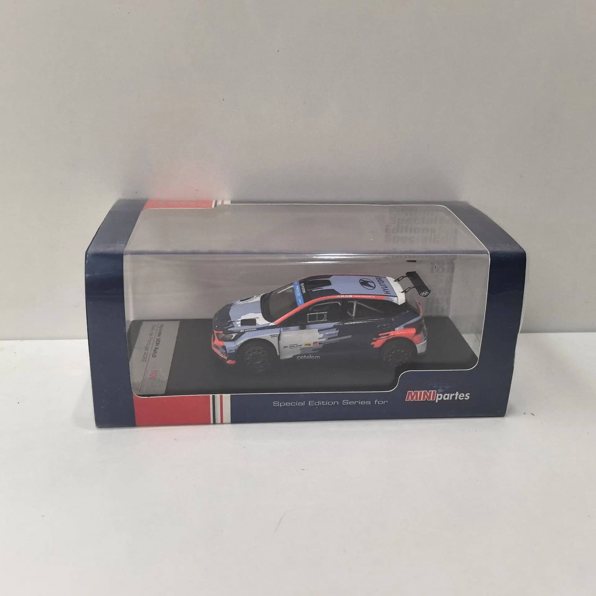 Modellino Auto in Lega Diecast IXO Scala 1/43 HYUNDAI I20 N 2022 Racing 2z