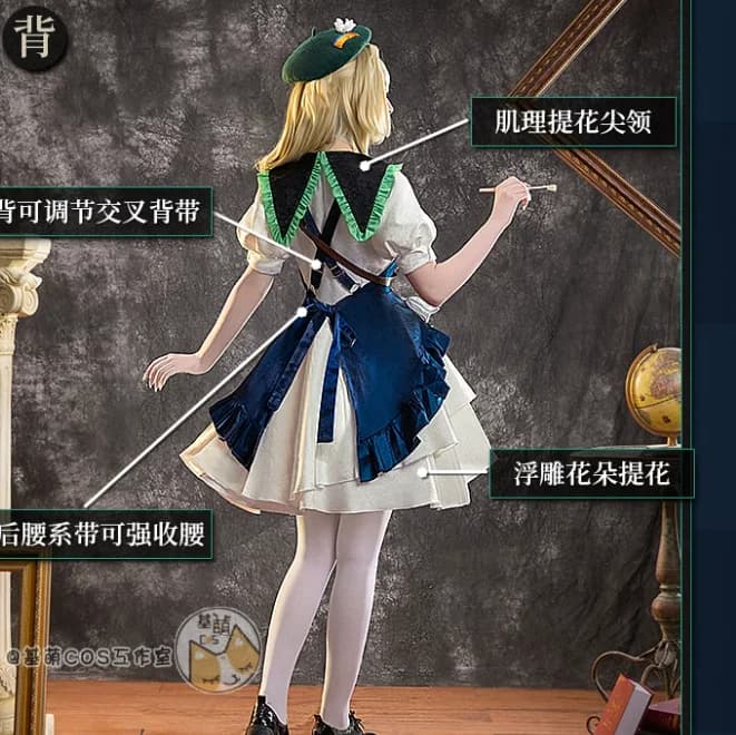Game Reverse:1999 Abito Kiperina Costume Cosplay Uniforme Halloween Carnevale Festa Natale Abiti per gioco di ruolo Donna Nuovi vestiti