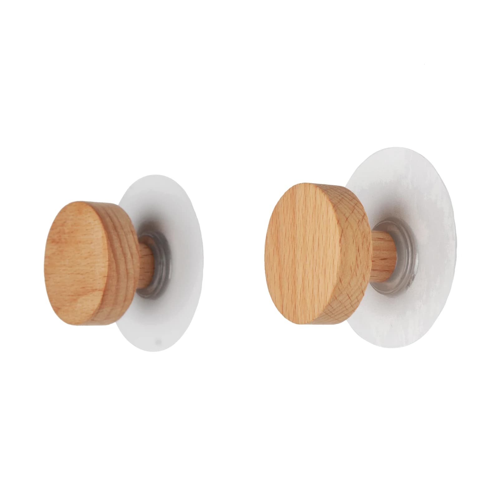 Wooden hook, geometric shape wooden wall hook, wooden hangers for hanging clothes, hats, scarves and towels in the bedroom,