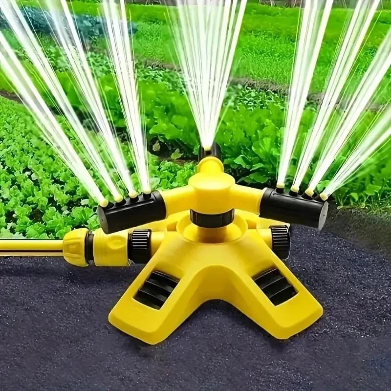 360 degree automatic rotary water pipes Garden lawn sprinkler Large area sprinkling Spray irrigation