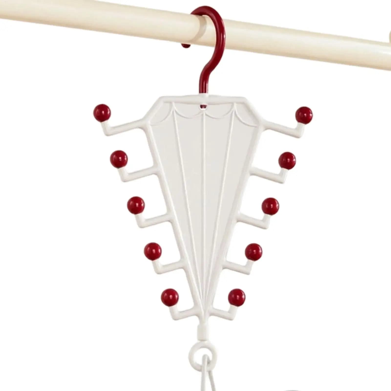 V-Shaped Double-Sided Coat And Hat Storage Rack Home Wardrobe No Compression multilayer Coat And Hat Rack Hanging Clothes Hanger