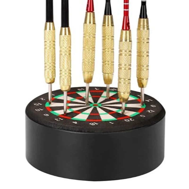Base per freccette I Dart Dock 10cm, supporto espositivo per freccette da tiro, per giochi all'aperto, in casa, per famiglie e feste