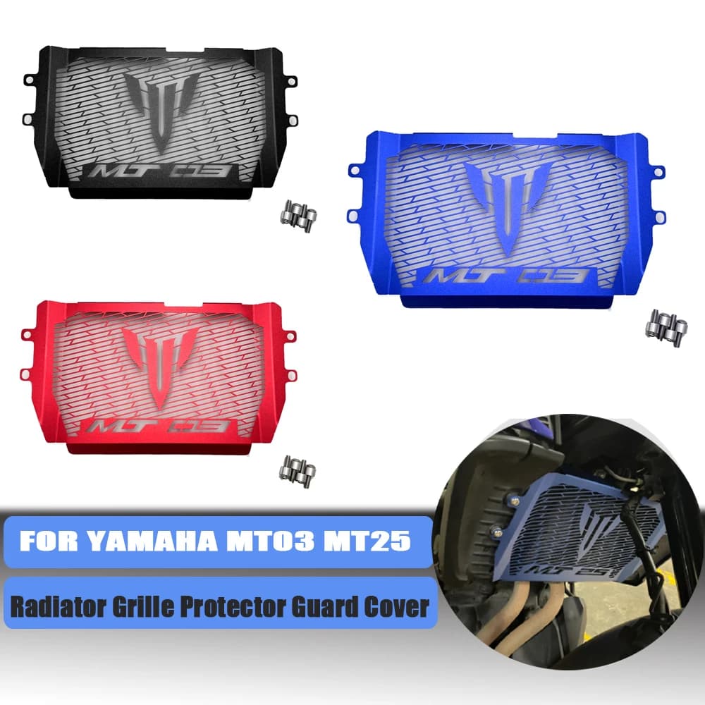 Griglia del radiatore Protezione Della Copertura Della Protezione Accessori Moto Misura Per YAMAHA MT-03/MT-25 MT03 MT 03/25 2021 2022 2023 2024
