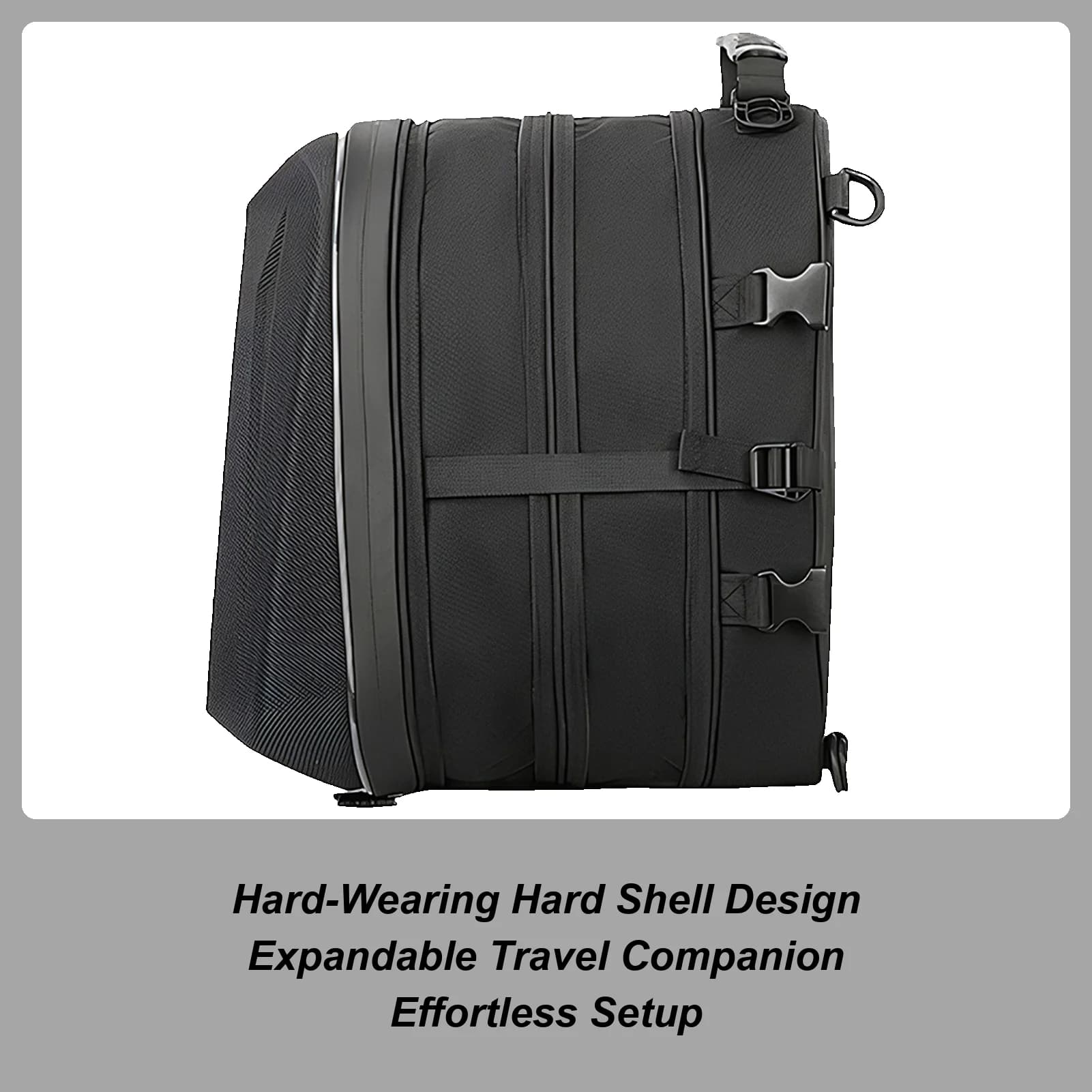 Motorcycle Bags for Rear Seat 20L-28L Expandable Motorcycle Helmet Bag for Motorcycle Scooter Dirt Bike
