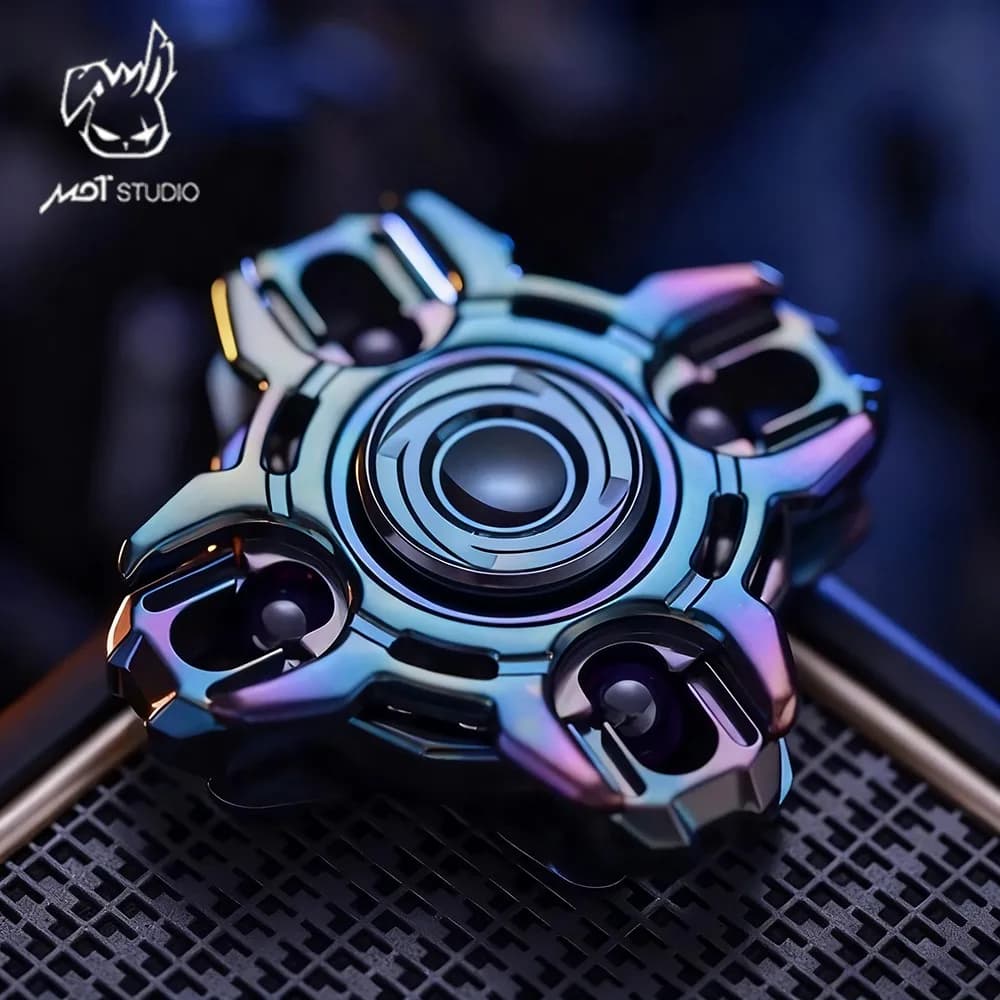 MOT EDC Santo Edict Fidget Spinner 2022 Fidgeting Spinners Disegni originali Gadget per alleviare l'ansia Giocattoli da collezione