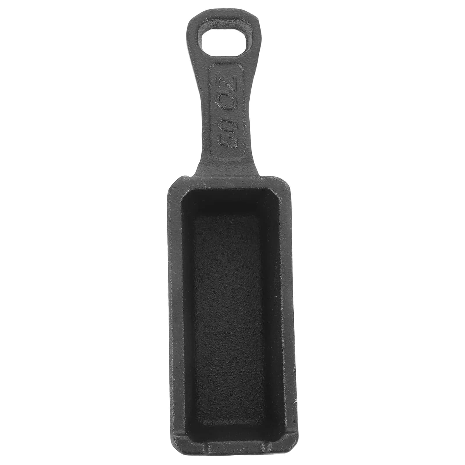 Cast Iron Sauce Pan Rectangular 50 Oz Small Frying Pan Butter Melting Pot Chocolate Cheese Bbq Basting Pot Wax Melting Saucepan