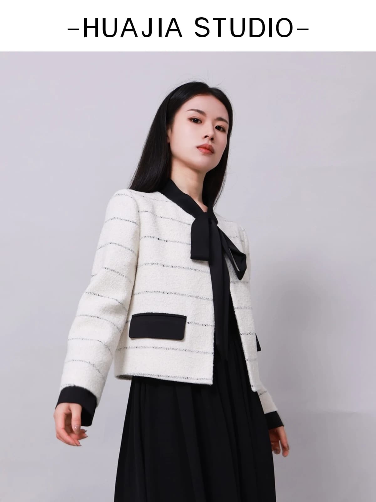 Nuovo Stile Autunnale: Giacca Corta da Donna con Cintura, Stile Elegante, Beige, per il Lavoro, Collo Rotondo