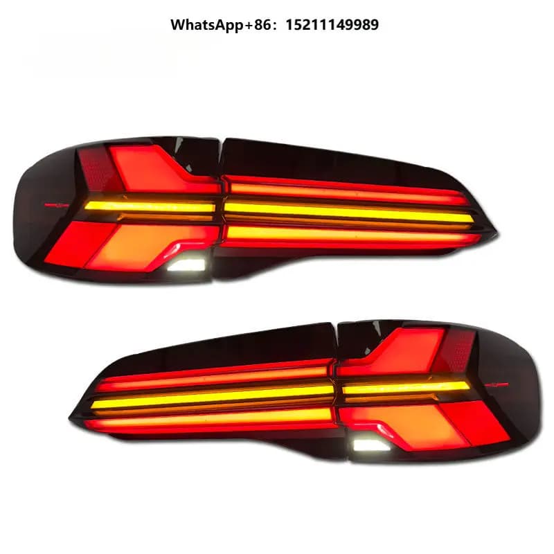 For X5 G05 Car Led Tail Light 2019-2023 Turn Signal Dynamic Daytime Headlamp Clear Lens 6000K New Plug Play