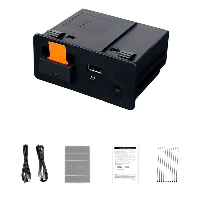 ABQB-USB Hub Adapter For Mazda 2 3 6 CX3 CX5 CX8 CX9 MX5 Demio Kit Type C For Retrofit Carplay Android Auto
