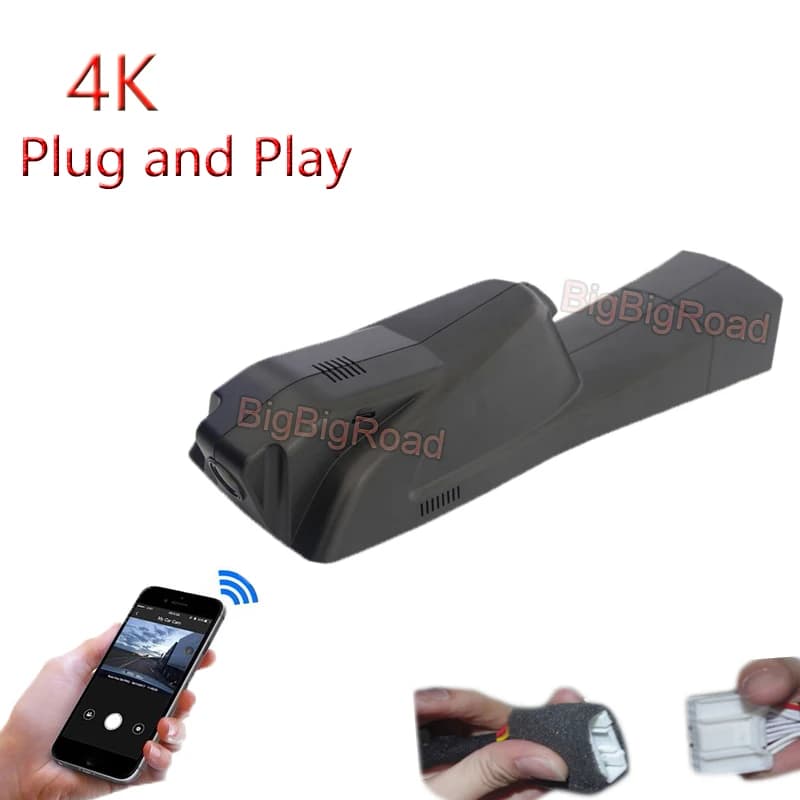 4K Plug And Play For DS 5LS DS5LS Citroen 2014 2015 2016 2017 Video For Car Wifi DVR Dash Cam Camera FHD 2160P Night Vision