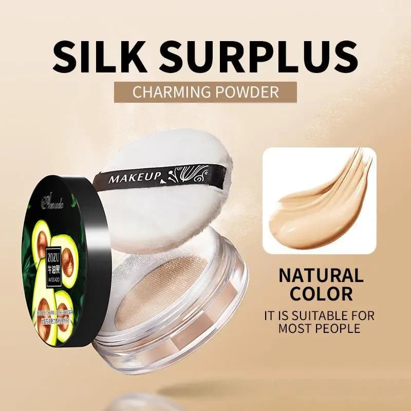 ZOZU Silky Charm Polvere Libera Rinfrescante Idratante, Contouring, Correttore, Illuminante e Fissante