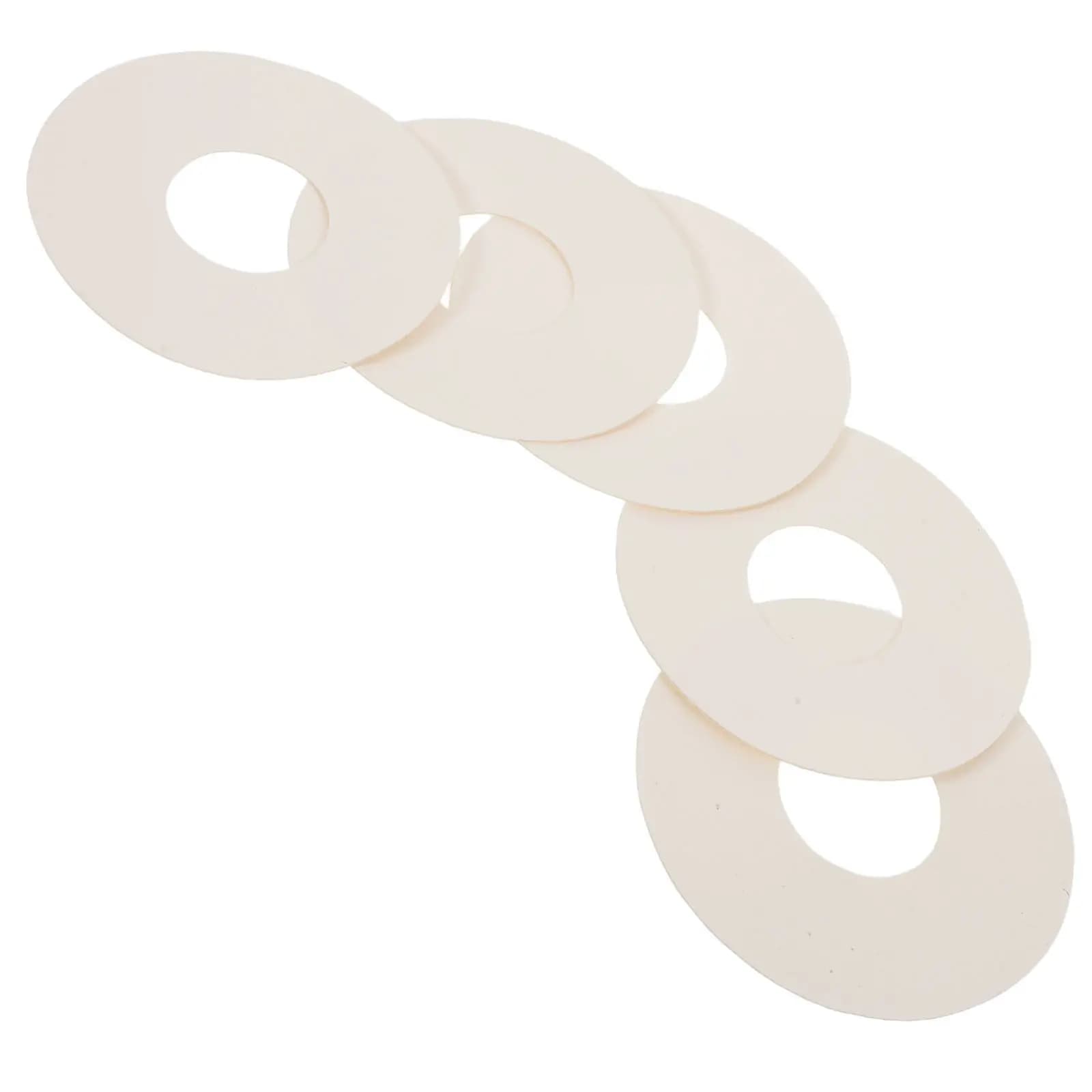 Guarnizione per valvola gonfiabile in PVC da 5 pezzi, universale, a tenuta stagna, per barche, kayak, materassi, gommoni, tavole da paddle, marina