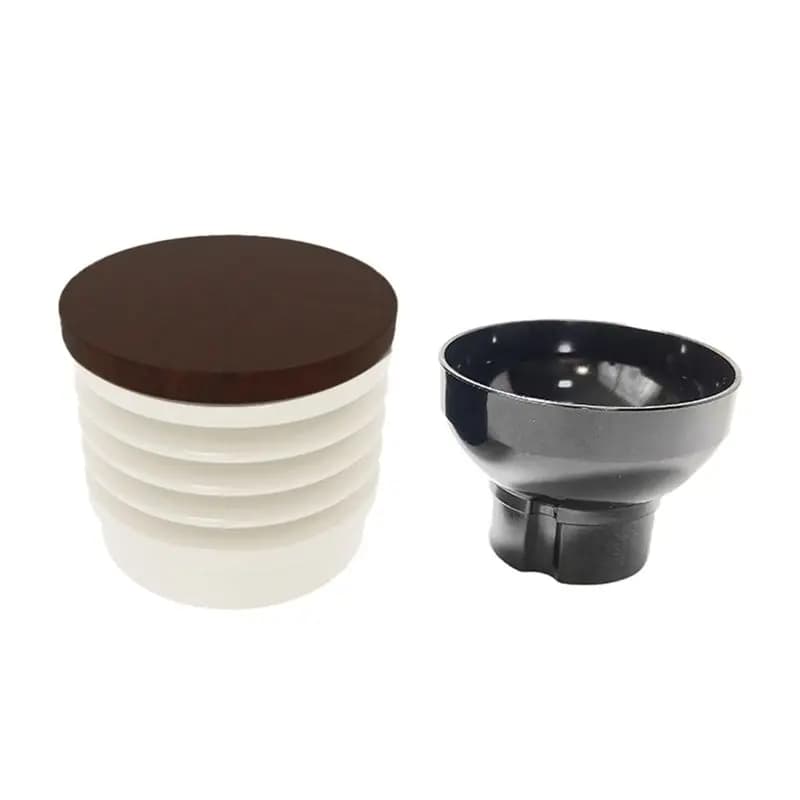 A76G-Bean Silo For Eureka Mignon Espresso Blowing Coffee Bean Hopper Air Blower Cleaning Tool With Lid A