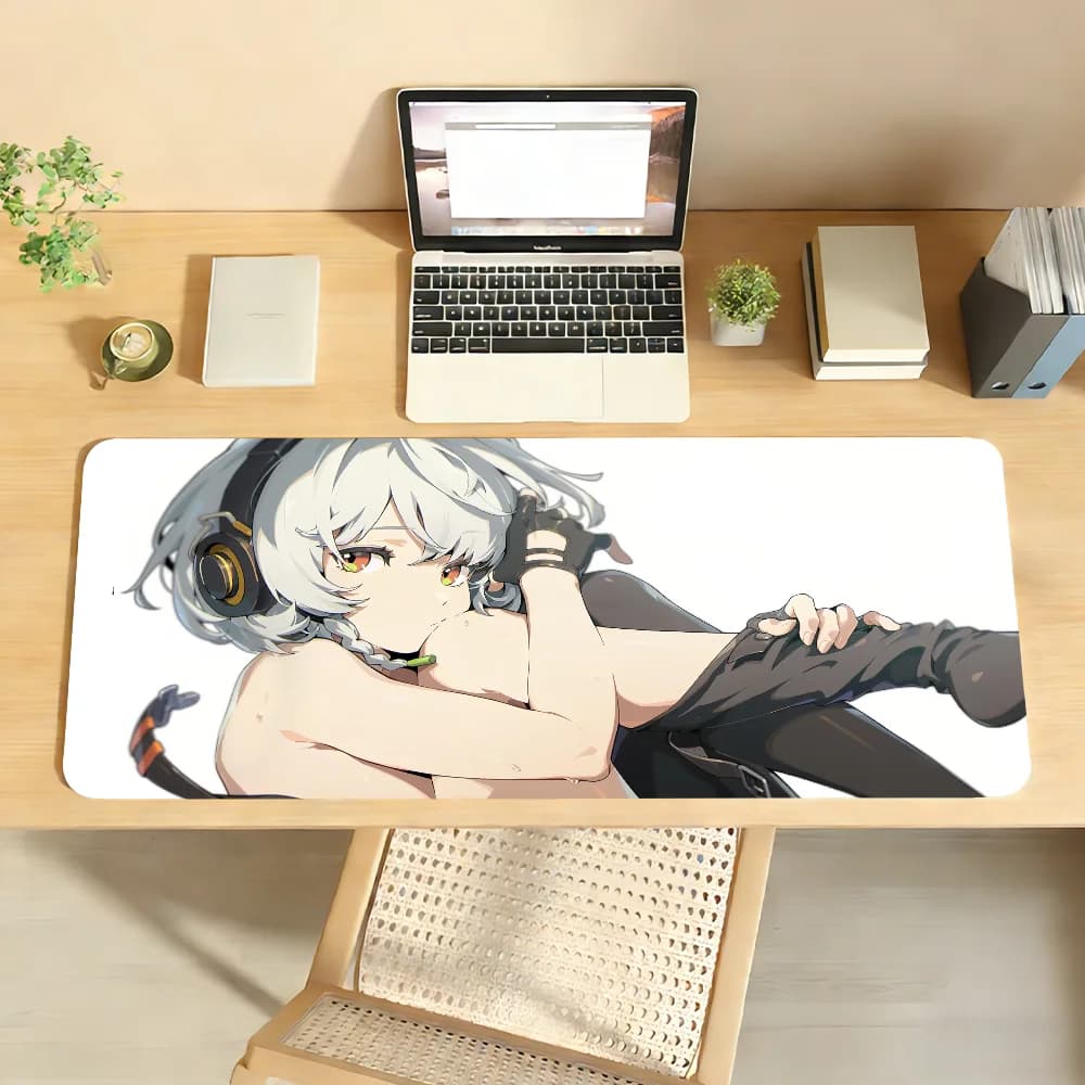 ZZZ Gaming Anby Demara Tappetino per mouse per computer portatile Tappetino per mouse antiscivolo in gomma Tappetino per mouse per giocatori Decoracion Desk Mat