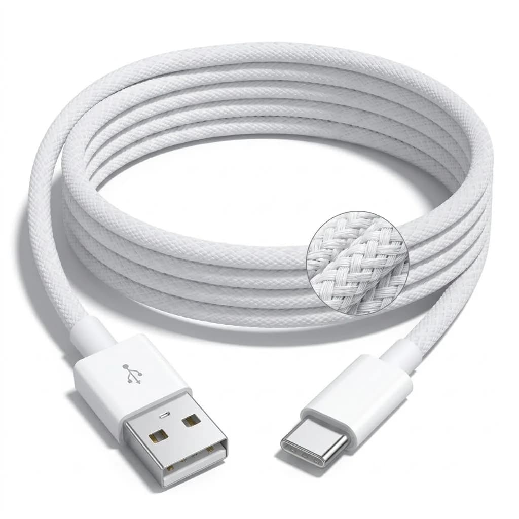 Cavo USB A a USB C da 1,8 m per CarPlay, compatibile con iPhone 15/16/17, 15 16 17 Pro Max, 15/16 Plus, iPhone 17E/16E, Air, AirPods 4/AirPods Pro (2a generazione)