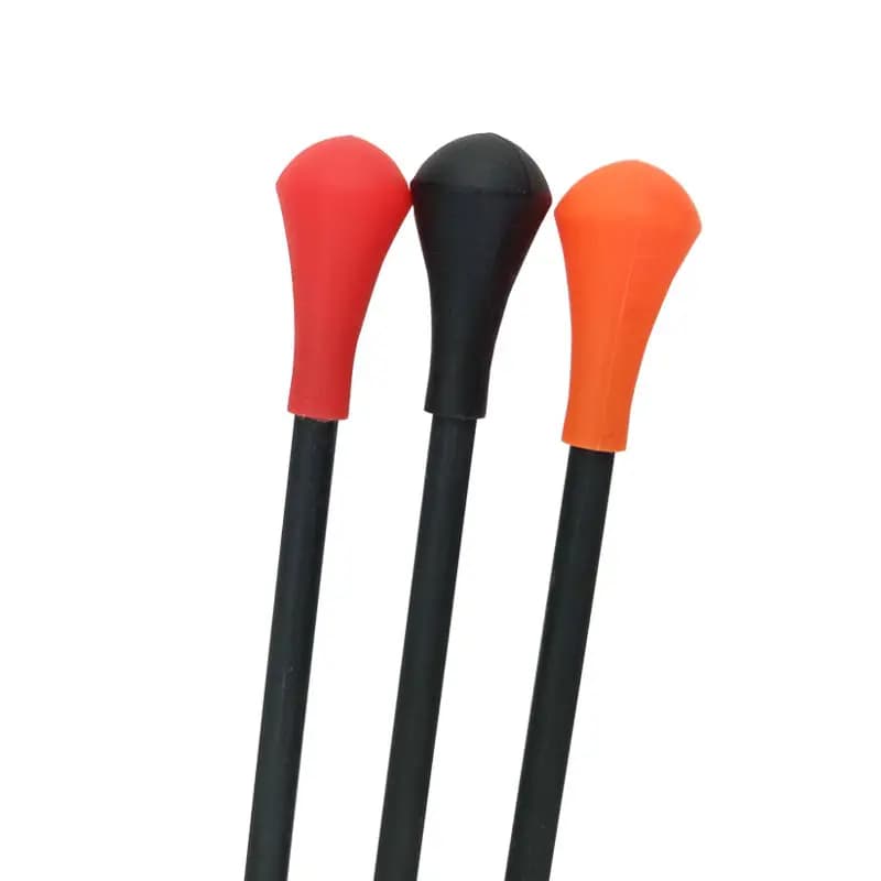 12 Pezzi di Punte di Freccia in Gomma Morbida ID8 mm per Giochi di Tiro con l'Arco, Sicure per Bambini