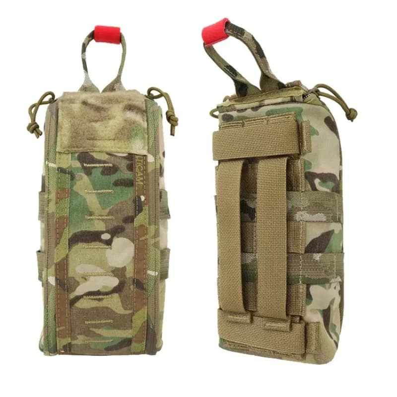 Custodia medica tattica Airsoft Multicam EDC Molle Kit di pronto soccorso Attrezzi da caccia all'aperto Utilità Borsa per attrezzi di sopravvivenza