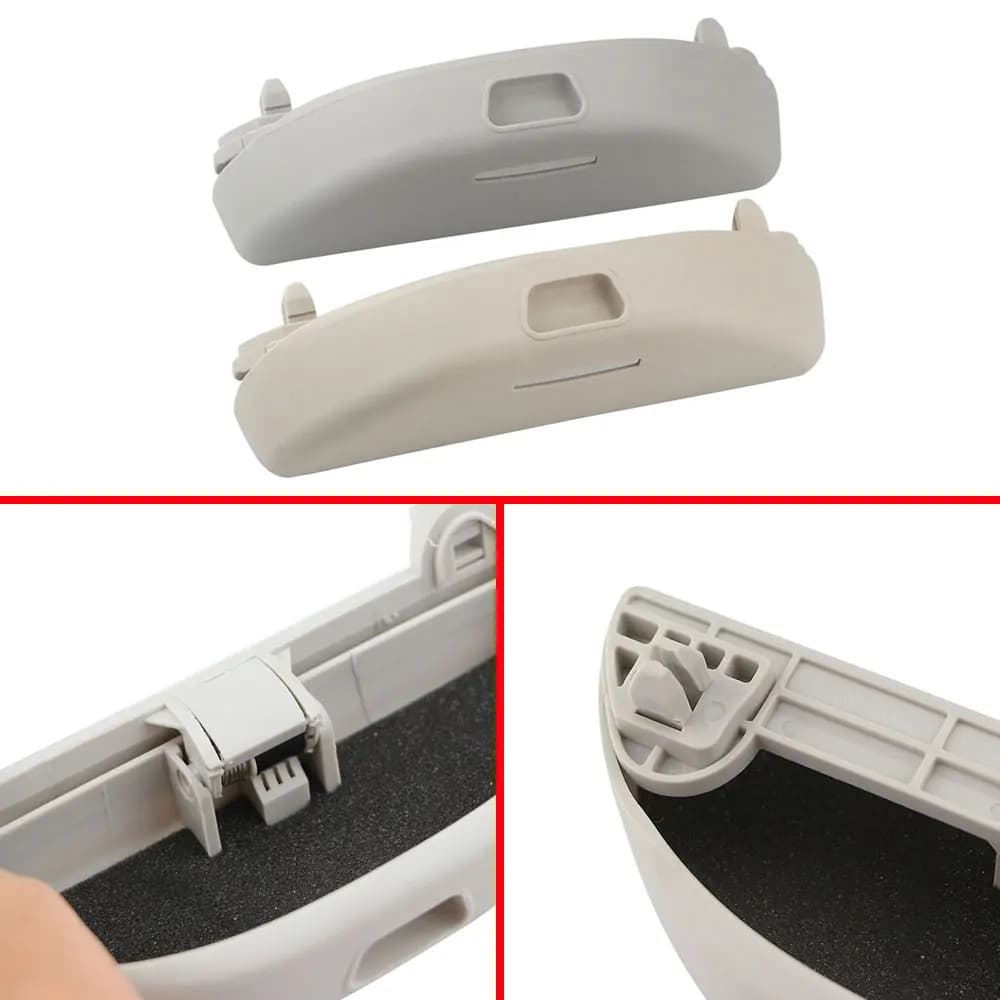 Scatola portaoggetti per occhiali da sole per auto per Volkswagen VW Polo 6R Skoda Rapid Octavia Fabia Superb Custodia per occhiali per auto