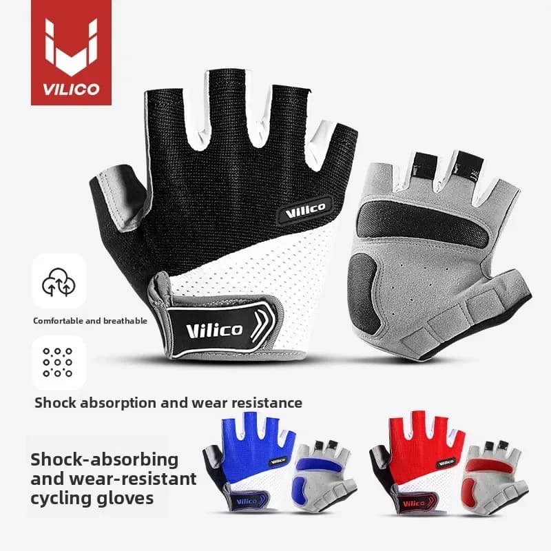 Women's Gym Gloves, Breathable & Anti-Slip, Fitness Gloves & Training, Cycling Gloves for Men, Mid-Size