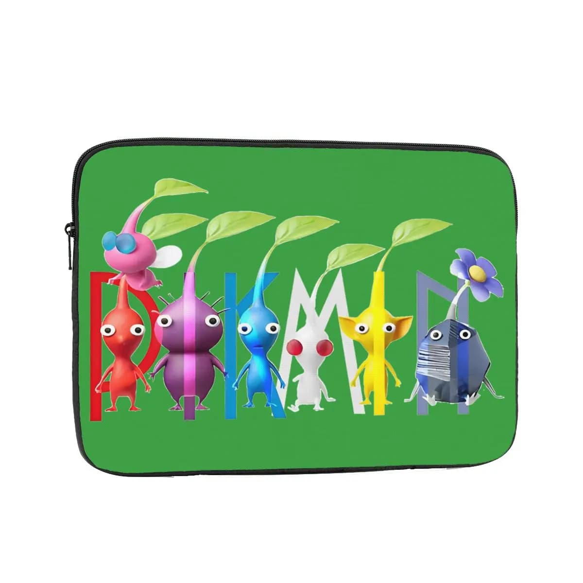 Custodia antiurto 12 13 15 17 pollici Pikmin Cartoon Custodia per laptop Custodia per videogiochi Custodia per notebook per bambini