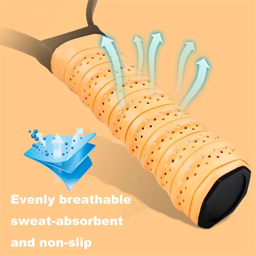 1 pcs Film Adhesion anti-slip band anti-sudore Badminton hand glue PU Beach Tennis racchetta fionda rope for jumping fishing rod Wrap Grip Tape