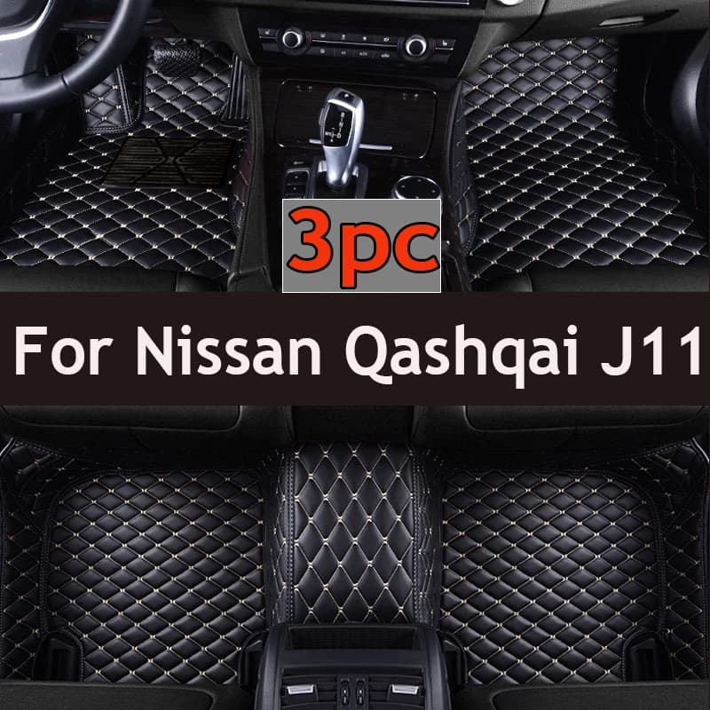 Tappetini auto Per Nissan Qashqai J11 2023 2022 2021 2020 2019 2018 2017 2016 2015 2014 Tappeti Proteggi Accessori Tappeti