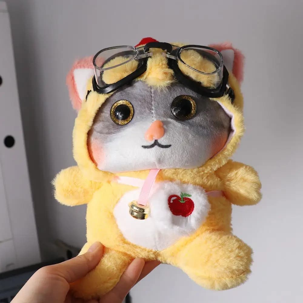 Small Underwater Glasses Doll Home Punches Miniature Swim Glasses Cotton Accessories Playhouse