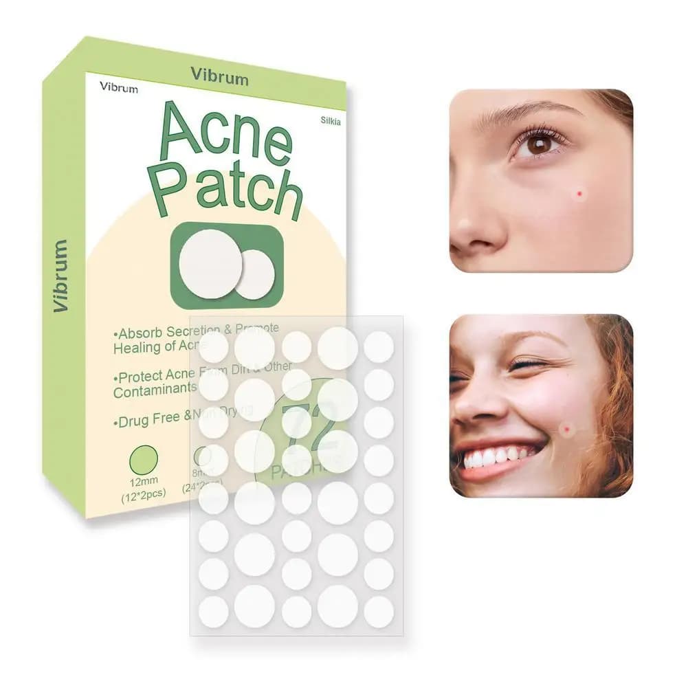 Cerotti Invisibili per Brufoli con Olio di Tea Tree, 72/288 Pezzi, Cerotti Idrocolloidali per Acne e Imperfezioni