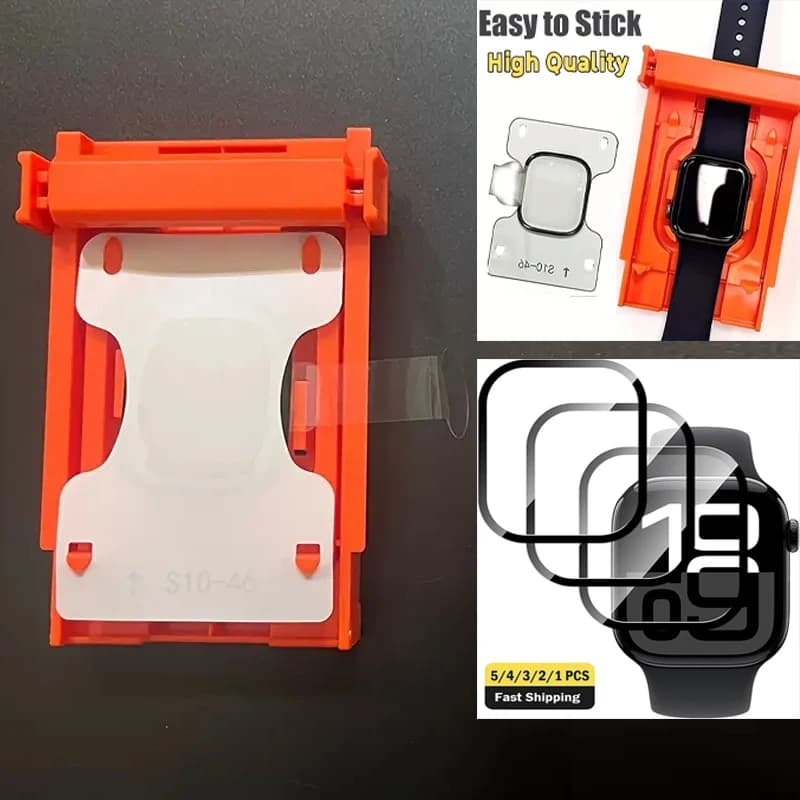 Pellicola salvaschermo per Apple Watch Ultra3-2-1 49MM42mm-46mm iwatch Series 11-10-9 8 7 44-45mm Pellicola morbida e facile da installare