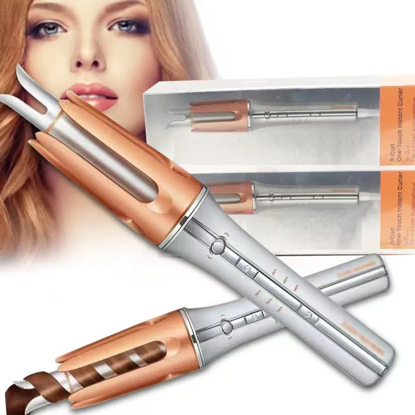 Cross-border New Arrivalexport Fully Automatic Curling Iron Lazy Curling Negative Ion Perm Large Curls and Large Waves