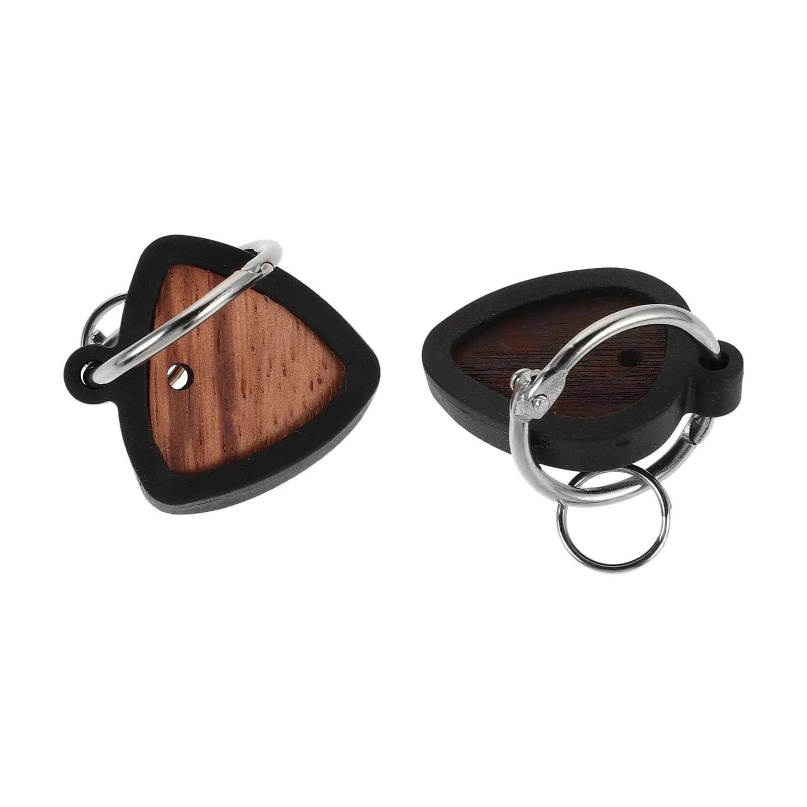 Set di 2 Accessori per Chitarra, Portaplettro in Silicone Antigraffio, Organizzatore con Portachiavi per Chitarristi Acustici ed Elettrici