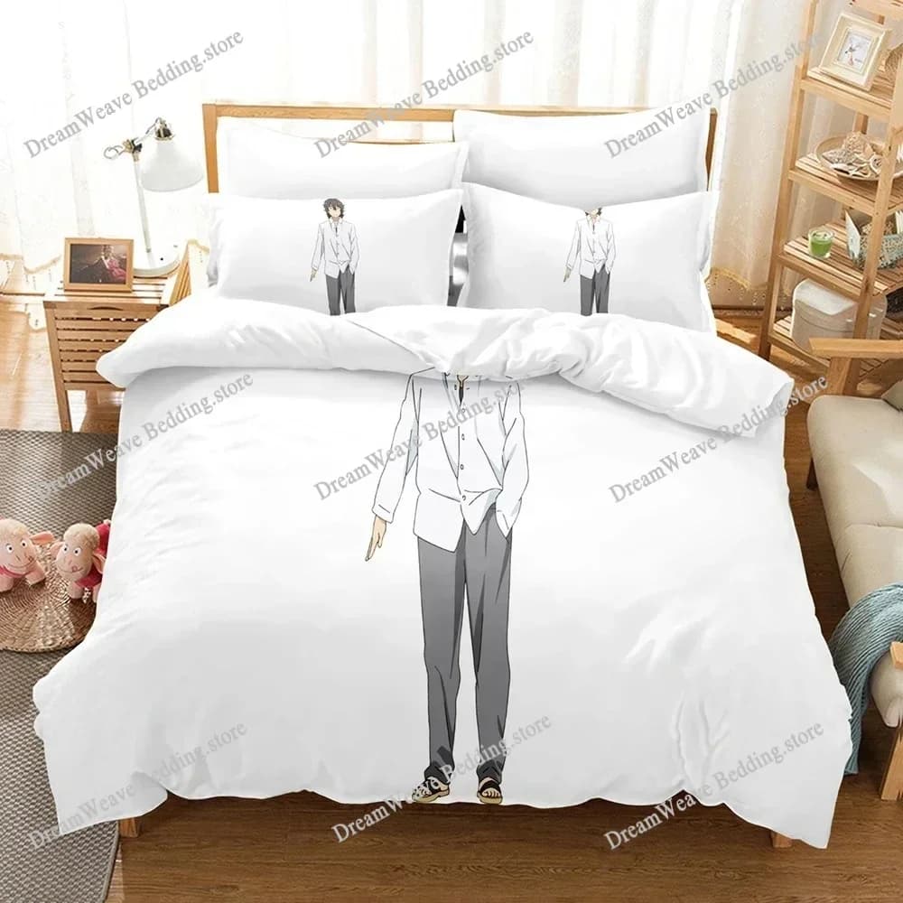 The This Art Club Has A Problem Cartoon Poster Sheets Quilt Covers Bedding Dormitory Sheets Bedding Set Soft Warm Bedding Set741