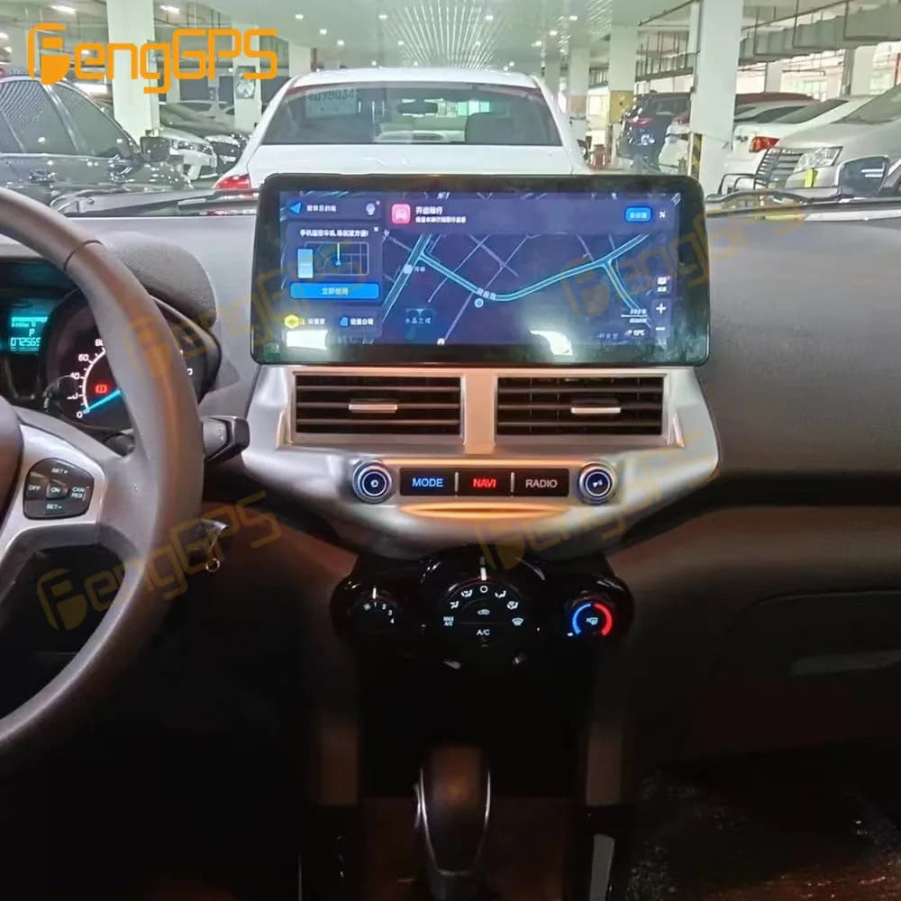 12.3 Inch Android 13 Car Radio CarPlay For Ford Ecosport 2013-2017 Touch Screen Multimedia Player GPS Navigation Head Unit DSP