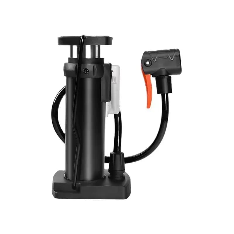 Pompa da bicicletta Pompa d'aria per bici Mini pompe da bicicletta alla moda in alluminio Pompa da pavimento per ciclo portatile per pneumatici da bici