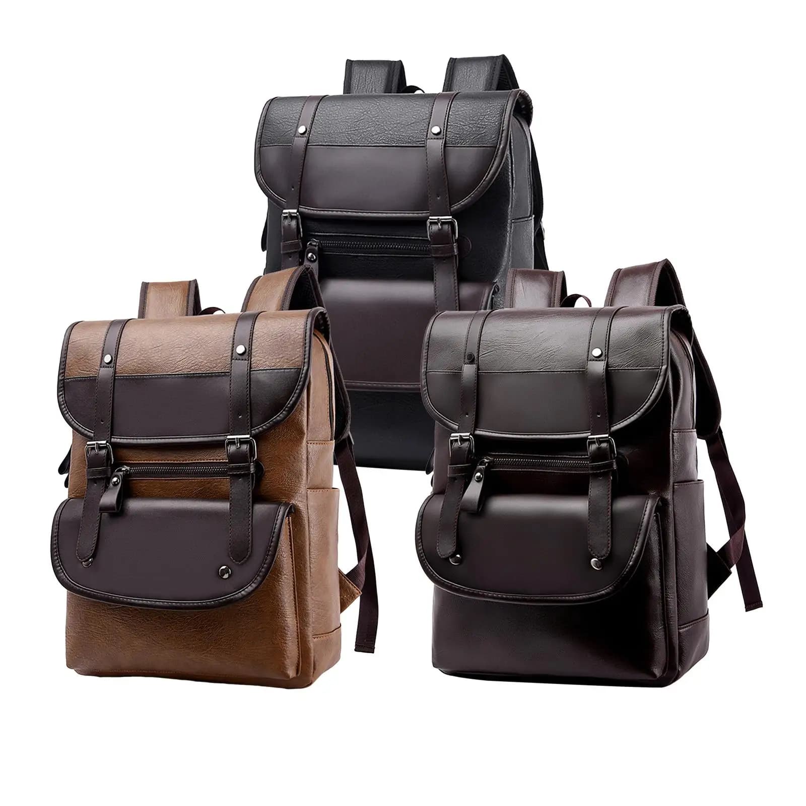 Laptop Backpack Large Capacity Outer Pockets Handbag Stylish Waterproof Daypack Business Backpack for Men for Business Overnight
