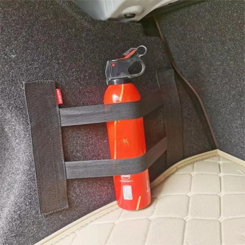 Dispositivo di archiviazione per bagagliaio di un'auto Cinghie fisse con gancio e anello Cinghia di fissaggio per riporre l'auto Cinghia in velcro per bagagliaio Portapacchi posteriori automatici e accessori