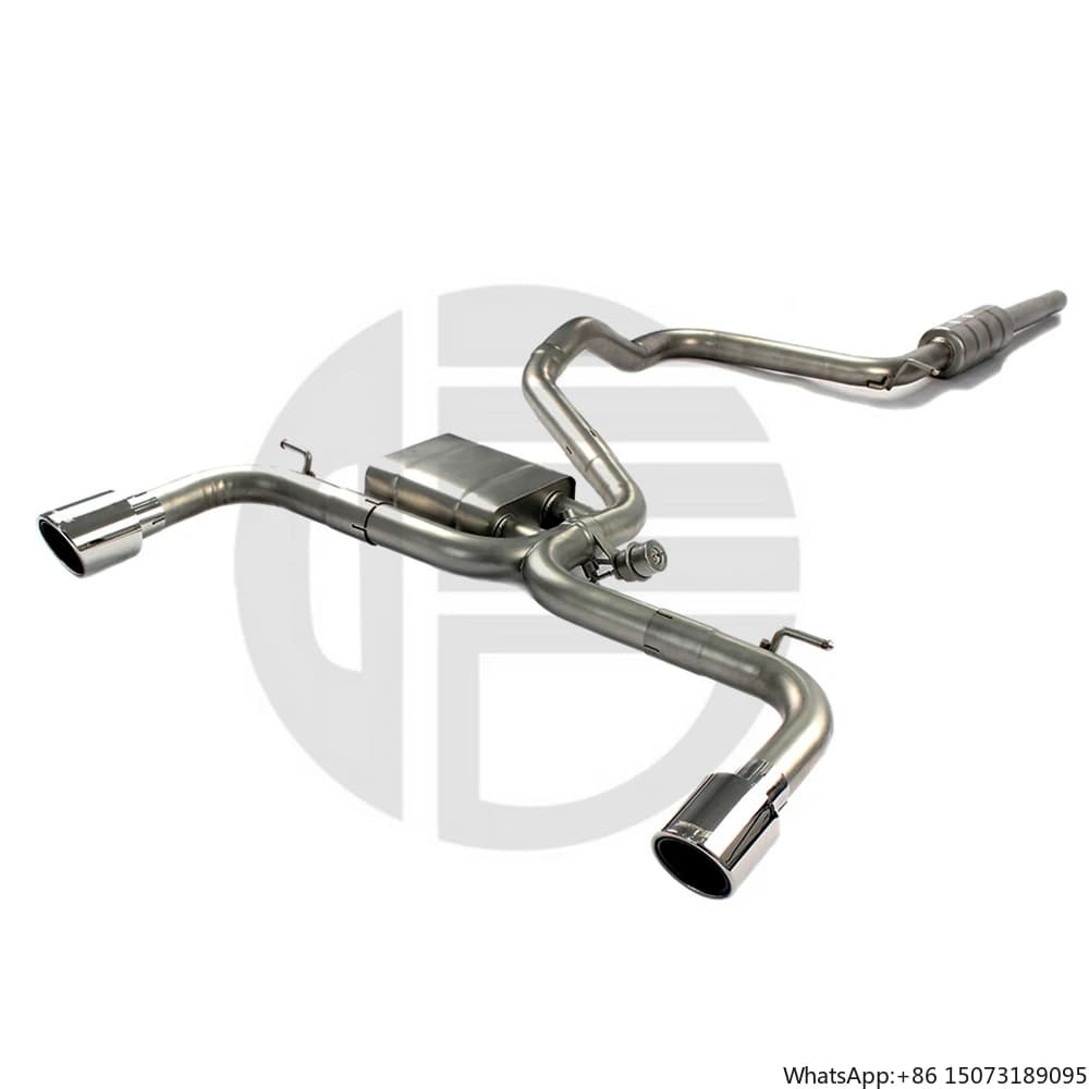 Sistema di Scarico per 7 Gen 7 R Line 1.4T 1.6T 2014, Silenziatore Catback in SUS304 con Valvola a Vuoto e Controllo Remoto
