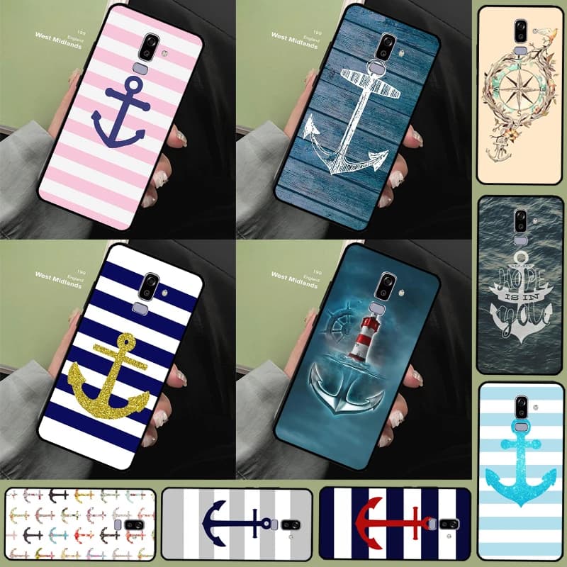 Strisce Ancoraggio Barca Nave Per Samsung Galaxy M16 M11 M21 M31 M13 M33 M35 M53 M55 M15 M14 M34 M54 M12 M32 M52 M06 Custodia