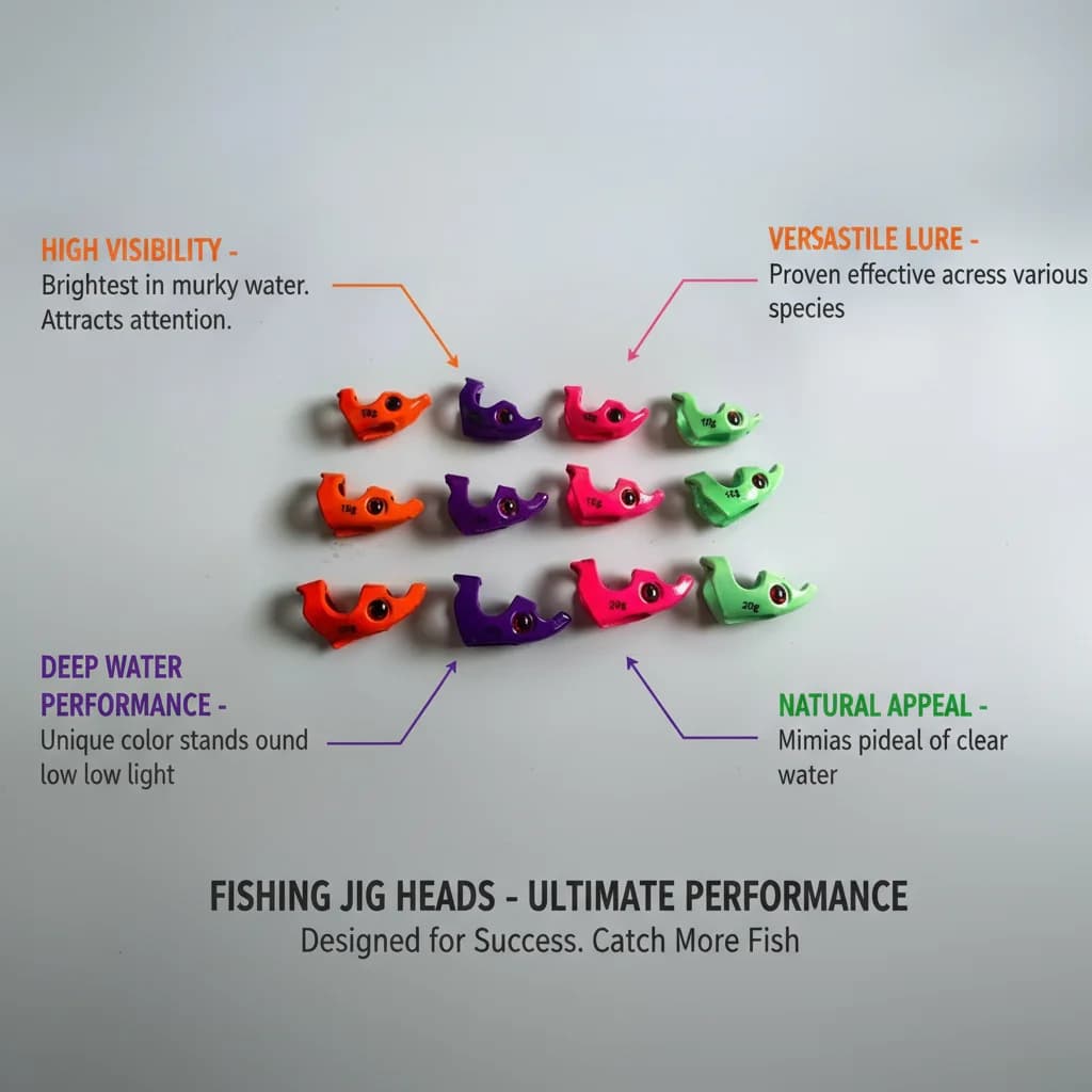 3pcs colorful durable luminous sinkers for squid lure fishing - various weights 10g/15g/20g/