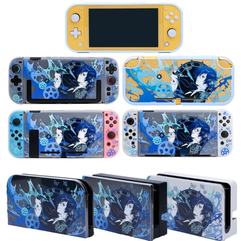 Makoto Yuki Translucent Hard Protective Case Persona Compatible With Switch 2 Oled Lite/NS2 Game Console Cover Decorative Shell