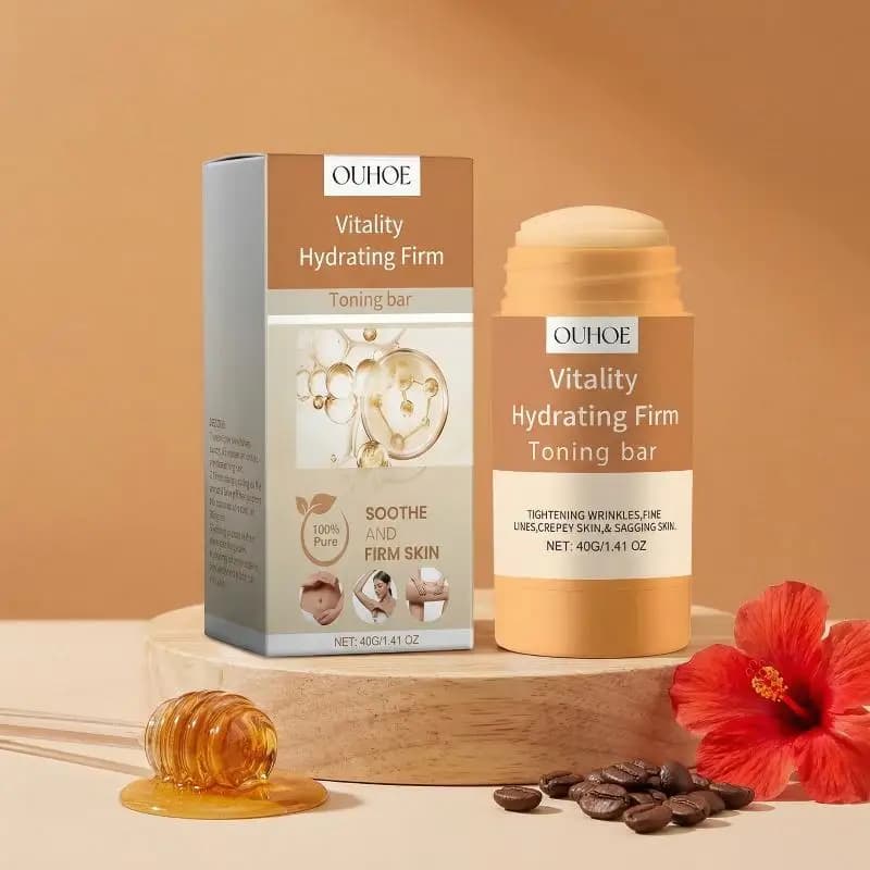 Stick Rassodante per il Corpo OUHOE, Stick Nutriente per la Cura della Pelle, Crema Idratante e Rassodante per il Corpo
