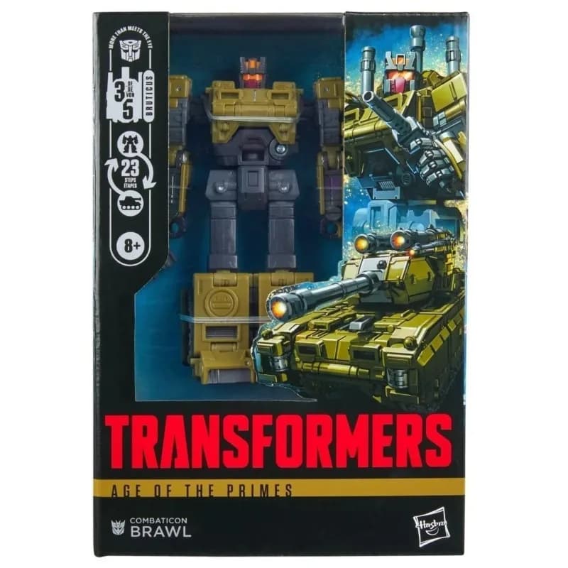 Disponibile modello Hasbro Transformers Age of the Primes Brawl, action figure robot da film d'animazione, regalo da collezione e ornamento per hobby